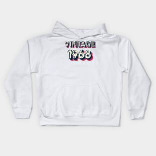 Vintage 1968 Kids Hoodie